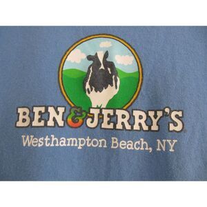Ben And Jerrys Staff T-shirt Westhampton Beach NY Size Small